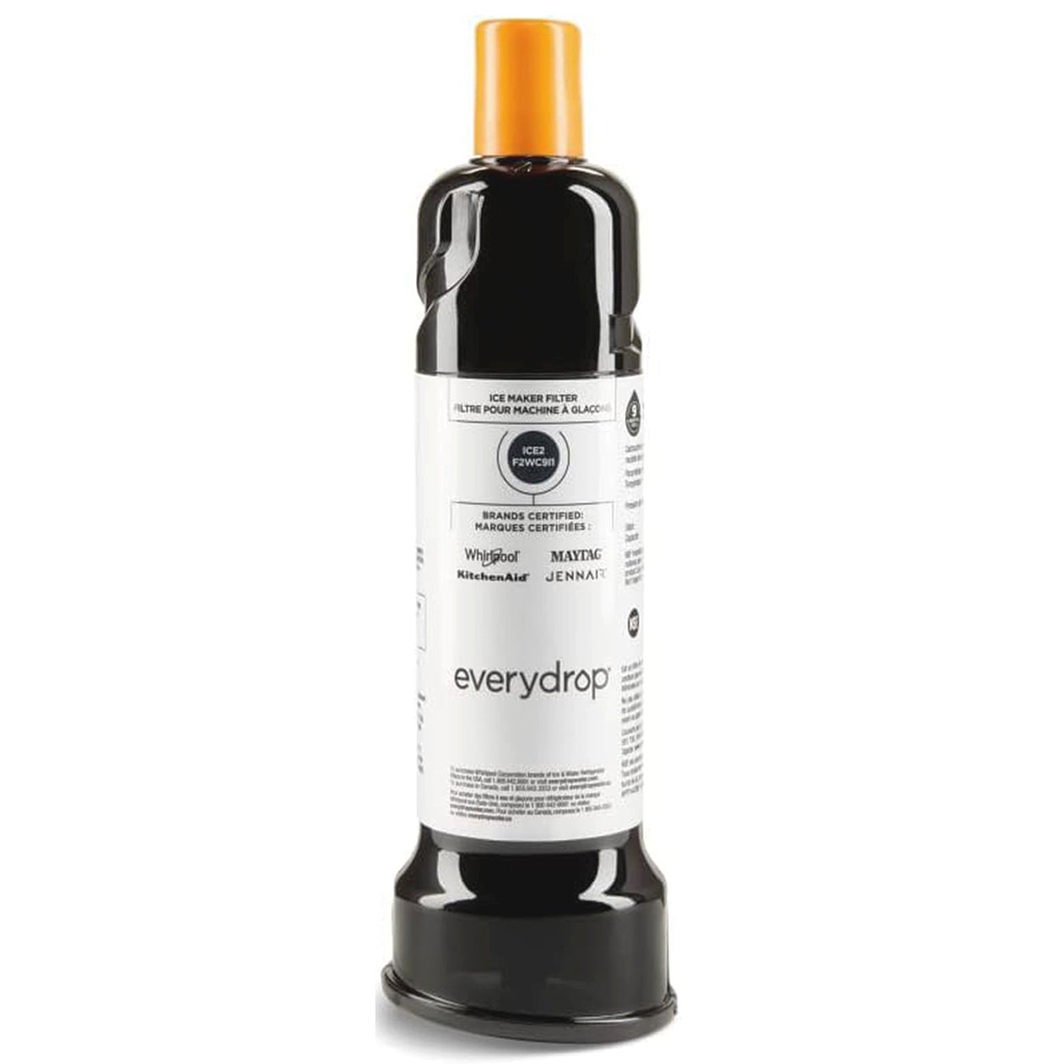 ICE2 F2WC9I1 Ice Maker Filter - F2WC9I1 ICE2 Refrigerator Water Filter W10480323 W10565350