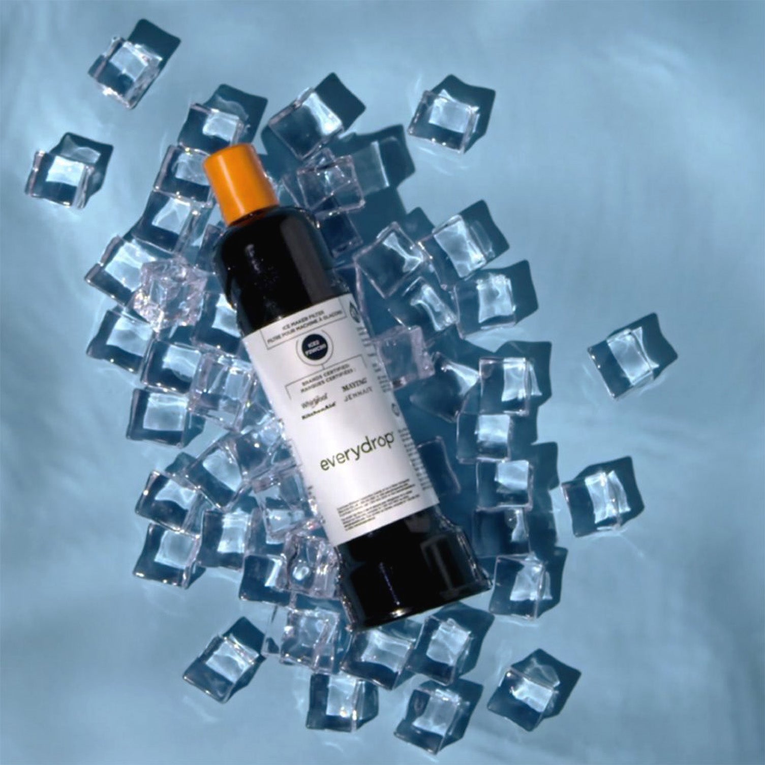 ICE2 F2WC9I1 Ice Maker Filter - F2WC9I1 ICE2 Refrigerator Water Filter W10480323 W10565350