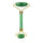 Jade facial roller with gold accents on a white background