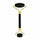 Glowing roller with black handle and gold accents on a white background