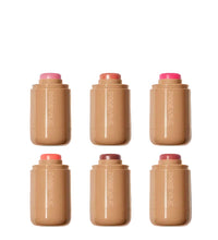 Six Pagevine pocket blushes on a light gray background