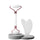 Professional grade facial massager set including a roller and scraping board.