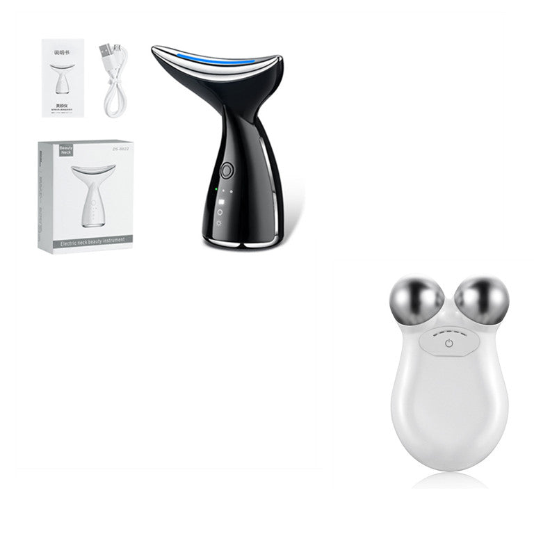 Detailed view of the bionic mermaid tail design of the facial lifting device for maximum skin contact.