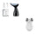 Detailed view of the bionic mermaid tail design of the facial lifting device for maximum skin contact.