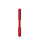 Red metal tool with black circular components on a white background