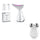 Handheld beauty instrument designed for reducing the appearance of neck wrinkles and sagging skin.