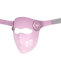Front view of the advanced red LED light therapy face mask
