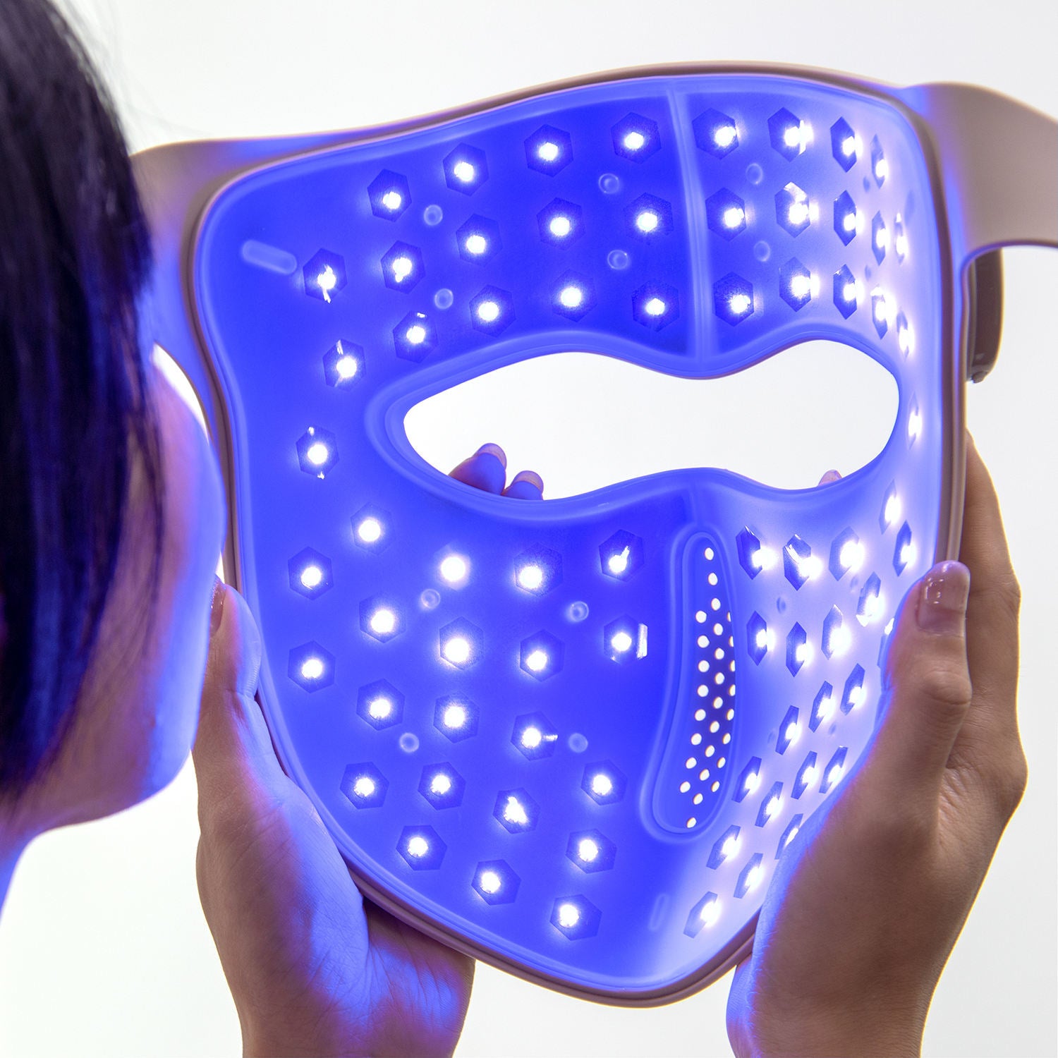 Available color options for the premium LED skincare face mask