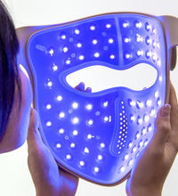 Available color options for the premium LED skincare face mask