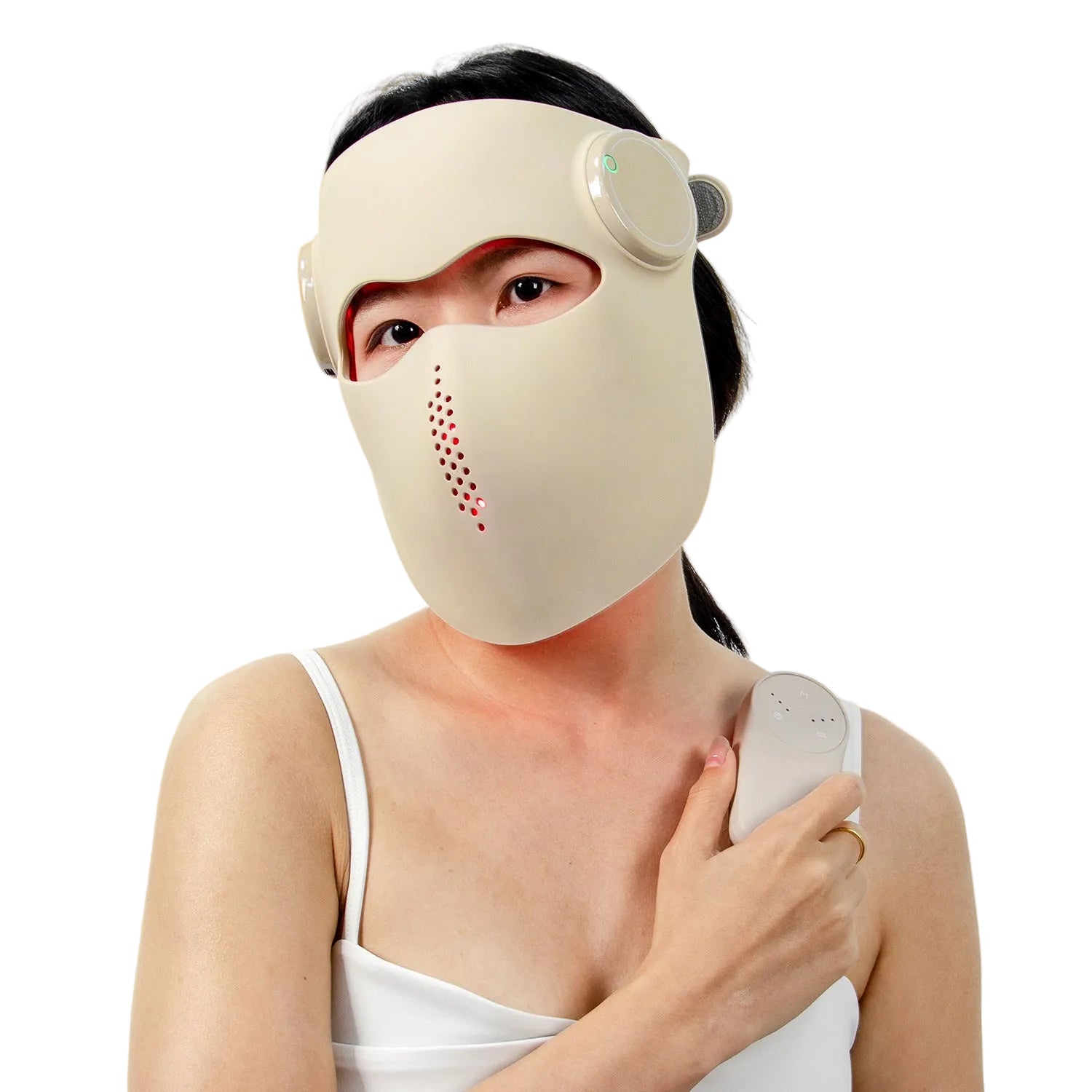 Available color options for the premium LED skincare face mask