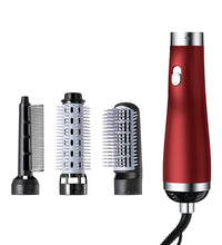 Vented smoothing brush head attachment for fast drying and frizz-free hair styling.